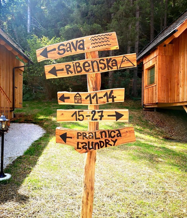 Ribno Luxury Glamping Hotel Bled Exterior foto